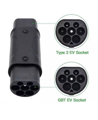 90% EV Tipo1 Tipo2 Adaptore GB/T 32A 1Fase 3 Phase Schuko per la ricarica delle auto elettriche