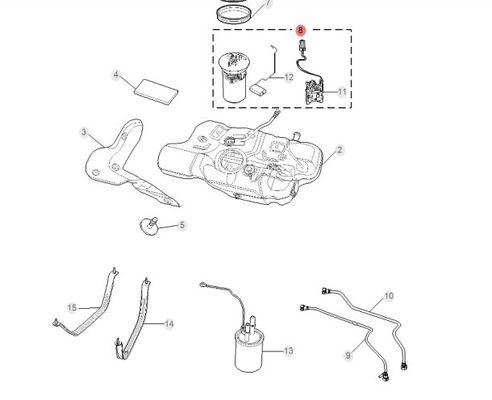 MG 5 I5 Motore a benzina Pompa idraulica con codice motore UNIVERSALE 10138599 OE NO